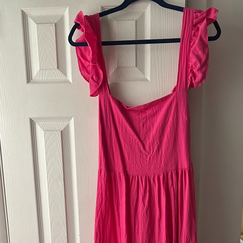 Revolve Hot Pink Maxi Dress